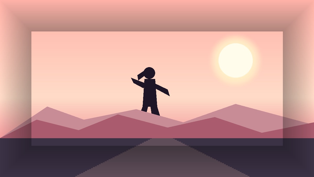 Femme débutante en running courant sur sentier au lever du soleil